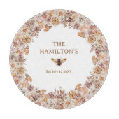 ボホビーウォーター色フローラカスタム設立 カッティングボード (正面)