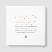 ボホビーチシェルベイビーシャワー ゲストブック (裏面)