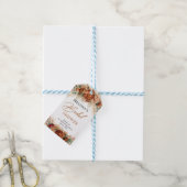 ボホビーチテラコッタフローラパンパブライダルシャワー ギフトタグ (より糸付き)