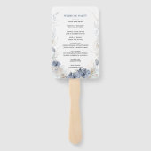 ボホビーチデスティネーションハンプトン結婚式 プログラム ハンドファン (裏面)