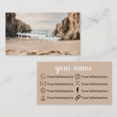 ボホビーチフォークリスタル 名刺 (正面/裏面)