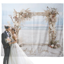 ボホビーチブリス結婚のタペストリー背景 タペストリー