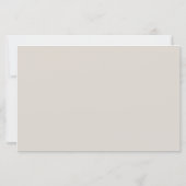 ボホビーチベビーシャワーアドバイス予測カード (裏面)