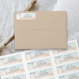 ボホビーチ未来のミセス・差出人住所 ラベル