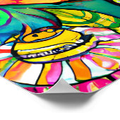 ボホビーファンキーファームアニマルポートレートアート ポスター (角)