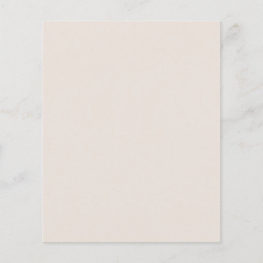 ボホビーリーウェイテディベア赤ちゃんシャワー招待状 (裏面)