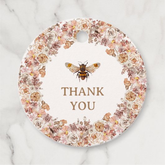 ボホビー水彩野花ファースト・ビー・デイ フェイバータグ (正面)