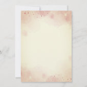 ボホピクニックのお茶のパーティーの招待状 招待状 (裏面)