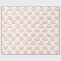 ボホピンクのレインボーパターン