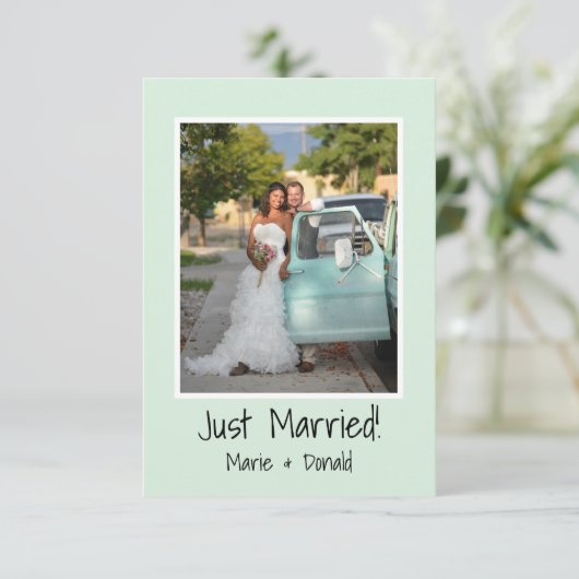 ボホピンクアンド金ゴールド羽毛たった今結婚しました (スタンド正面)