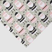 ボホピンクグリーンサンタクロースクリスマスホリデークリスマス 薄葉紙 (詳細)