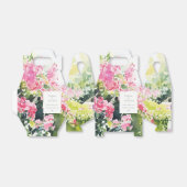 ボホピンクグリーン熱帯ブーゲンビリア結婚ズ フェイバーボックス (折り畳みなし)