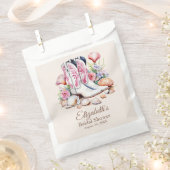 ボホピンクコースト女性のカーボーイブーツブライダルシャワー フェイバーバッグ (クリップ留めされた状態)