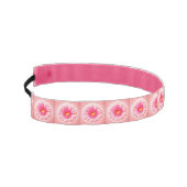 ボホピンクデイジークラウン アスレチックヘッドバンド (左)