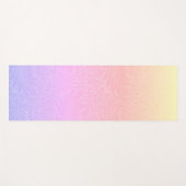 ボホピンクパープルレインボタニックヨガマット ヨガマット (正面(横))