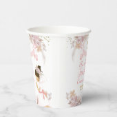 ボホピンクフローラガールファースト聖体十字架 紙コップ (右)