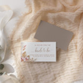 ボホピンクフローラ共有Aレシピ |ブライダルシャワー エンクロージャーカード
