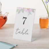 ボホピンクフローラ水彩モダン 台座サイン (インサイチュ)