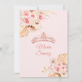 ボホピンクプリンセスフローラメキシカンセアニラ 招待状