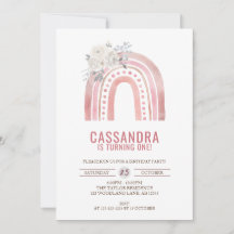 ボホピンクレインボー誕生日、バラ1st誕生日