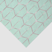 ボホピンク六角金ゴールド幾何学釉薬16 薄葉紙 (詳細)