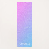 ボホピンク植物学 ヨガマット (正面)