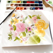 ボホピンク黄色フローラ結婚水色 メニュー