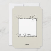 ボホピースサインエレガントキュイガーリーフローラ シーズンカード (裏面)