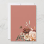 ボホピーチ&ラストフローララストブライダルブランチ 招待状 (裏面)