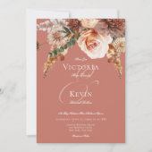 ボホピーチ&ラストフローララスト結婚ズ 招待状 (正面)