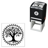 ボホファミリーツリーフェザー系図学 セルフインキングスタンプ (インサイチュ)