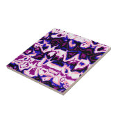 ボホファンキーレトロマーブルストライププライド タイル (側面)