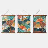 ボホファンパーム 吊り下げ型タペストリー (トリプル)