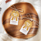 ボホファーストのまわりにトリップザサンファースト誕生日 ギフトタグ