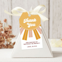 ボホファーストのまわりにトリップザサンファースト誕生日 ギフトタグ