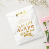 ボホファーストトリップザのまわりにサンファースト誕生日 フェイバーバッグ (封をした状態)