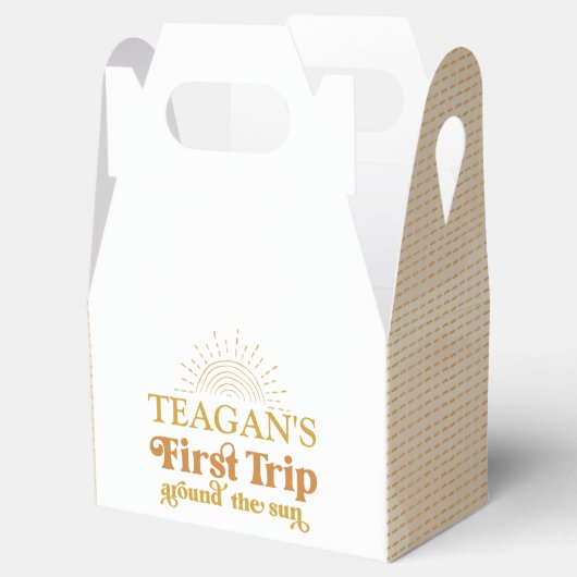 ボホファーストトリップザのまわりにサンファースト誕生日 フェイバーボックス (オープン)