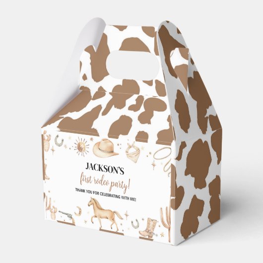 ボホファーストロデオ誕生日ビーフボックス フェイバーボックス (正面サイド)