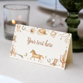 ボホファーストロデオ誕生日座席表 プレイスカード