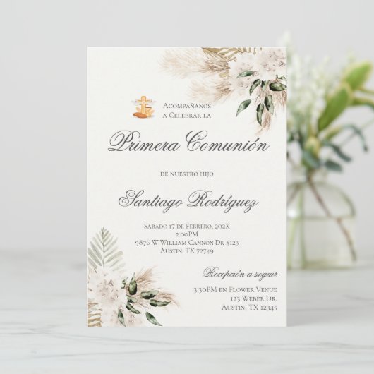 ボホファースト招待状スペインのin 招待状 (スタンド正面)