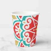 ボホフィエスタジオメトリック 紙コップ (正面)