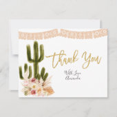 ボホフィエスタタコブロブラブカップルサンキューカード サンキューカード (正面)