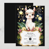 ボホフィエスタラマ誕生日 招待状 (正面/裏面)