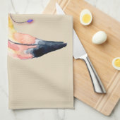 ボホフィオナフラミンゴキッチンタオル キッチンタオル (四つ折り)