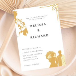 ボホフィリピンサン結婚式招待状フィリピーノ 招待状