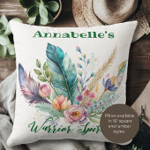 ボホフェザーアウラ装飾用クッション クッション