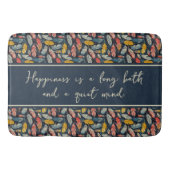 ボホフェザーズ静かな心 バスマット (正面)