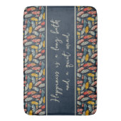 ボホフェザーズ静かな心 バスマット (正面縦)