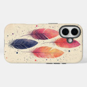 ボホフェザーダンスフォンケース Case-Mate iPhoneケース (裏面 (横))