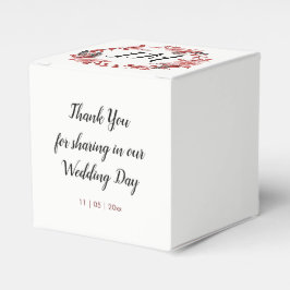 ボホフェザーバーガンディバラリースモノグラム フェイバーボックス